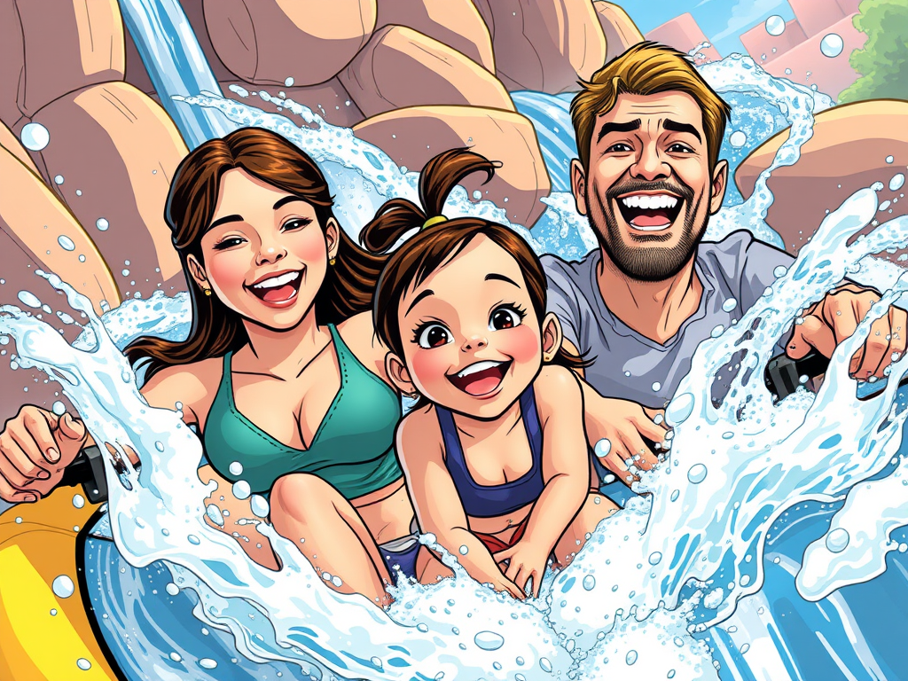 Family Fun on the Raft Slides @ Great Wolf Lodge – Jilana’s Big Adventure!&nbsp;🌊💦